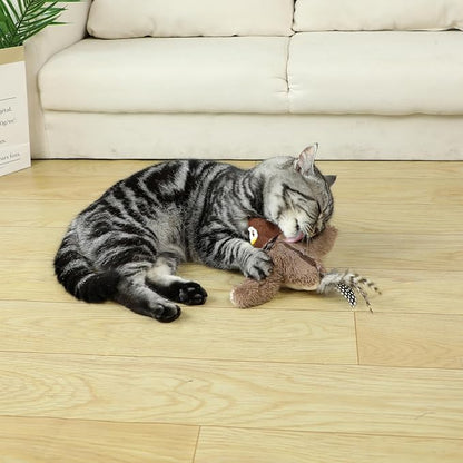 Flying Bird Cat Toy