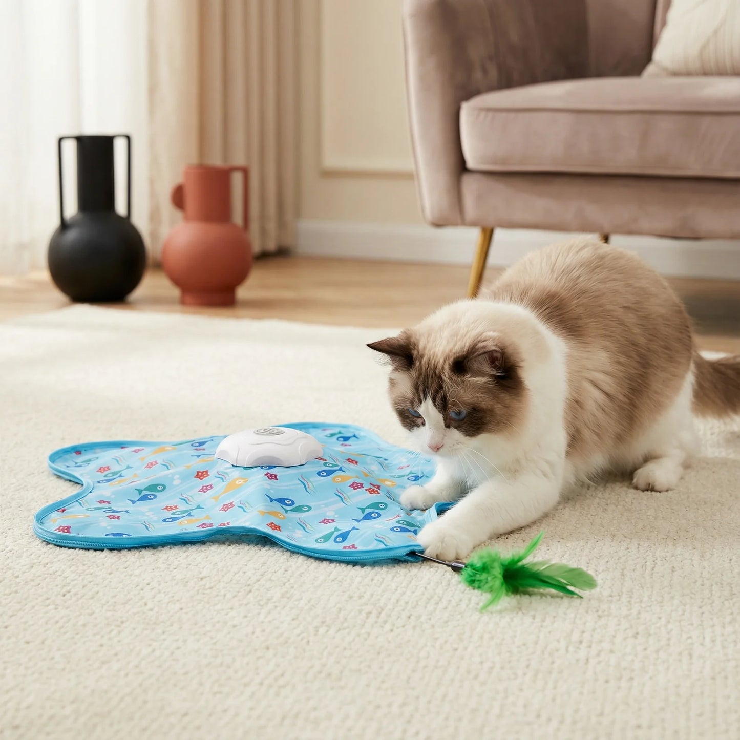 Automatic Cat Teaser Toy